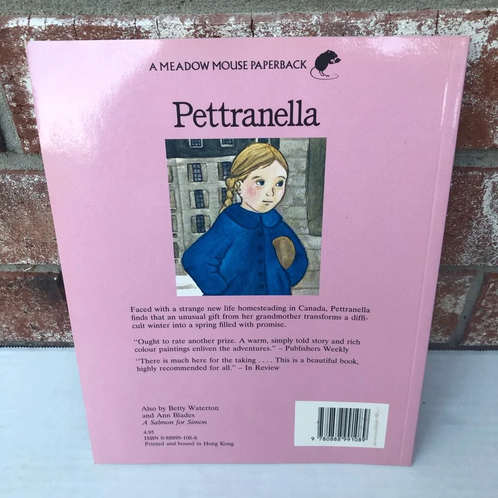 Pettranella Betty Waterton Ann Blades Vintage Paperback 088991088 3rd Ed 1991